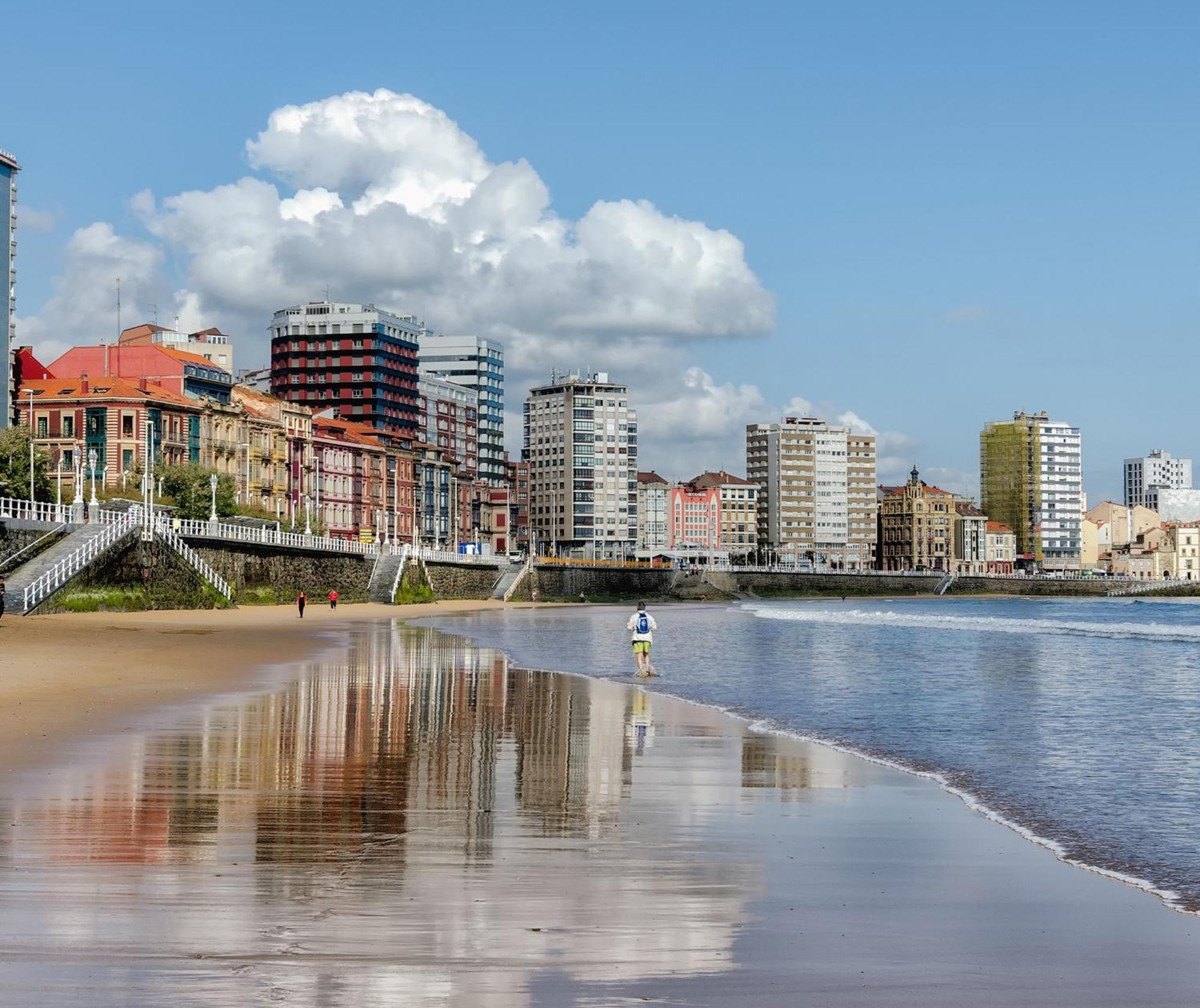 Gijon Centro-Playa Para 3-5Pax - Vut-4157-As Экстерьер фото